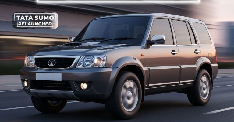 TATA Sumo Relaunched: ₹1.35 Lakh Down Payment, ₹7.5k EMI – Mileage Will Shock You